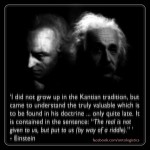 kant einstein