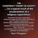 karl popper conspiracy theory gods religious homer elders zion imperialists capitalism socialism marxism